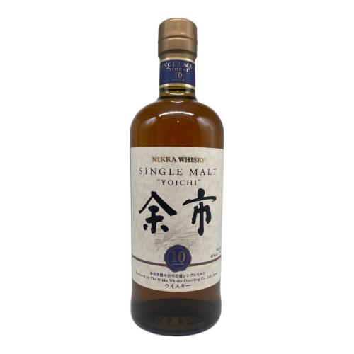 ニッカ ジャパニーズウィスキー シングルモルト ★ 700ml 箱付 余市 10年 未開封