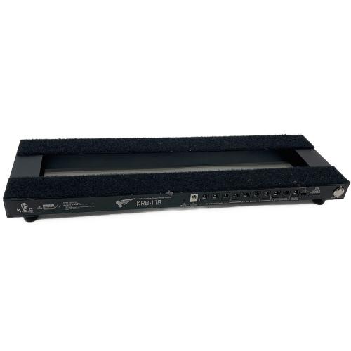 K.E.S by KIKUTANI (ケーイーエスバイキクタニ) パワーサプライ内蔵ペダルボード KRB-11B ケース付