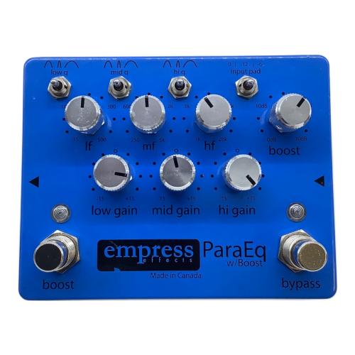 Empress Effects (エンプレスエフェクト) イコライザー ParaEq w/Boost