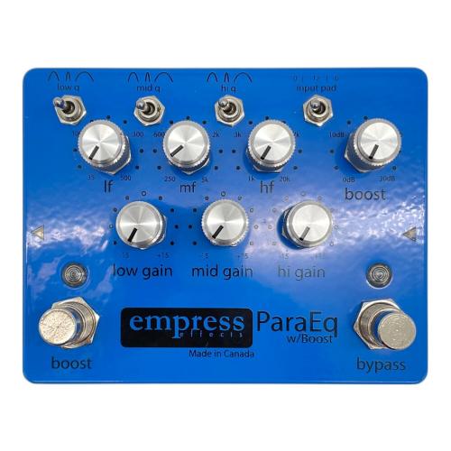 Empress Effects (エンプレスエフェクト) イコライザー Para EQ