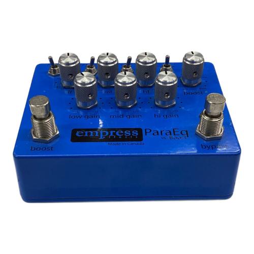 Empress Effects (エンプレスエフェクト) イコライザー Para EQ カナダ製 動作確認済み