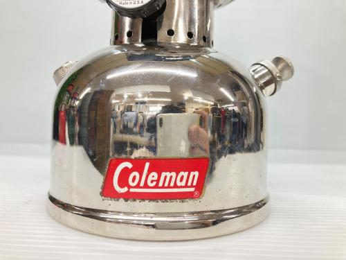 Coleman (コールマン) プロフェッショナル ガソリンランタン 202 中期 サンシャイングローブ ジェネレーターシルバー色