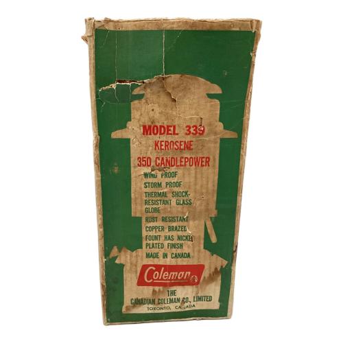 Coleman (コールマン) メッキ ケロシンランタン 339 ヴィンテージ