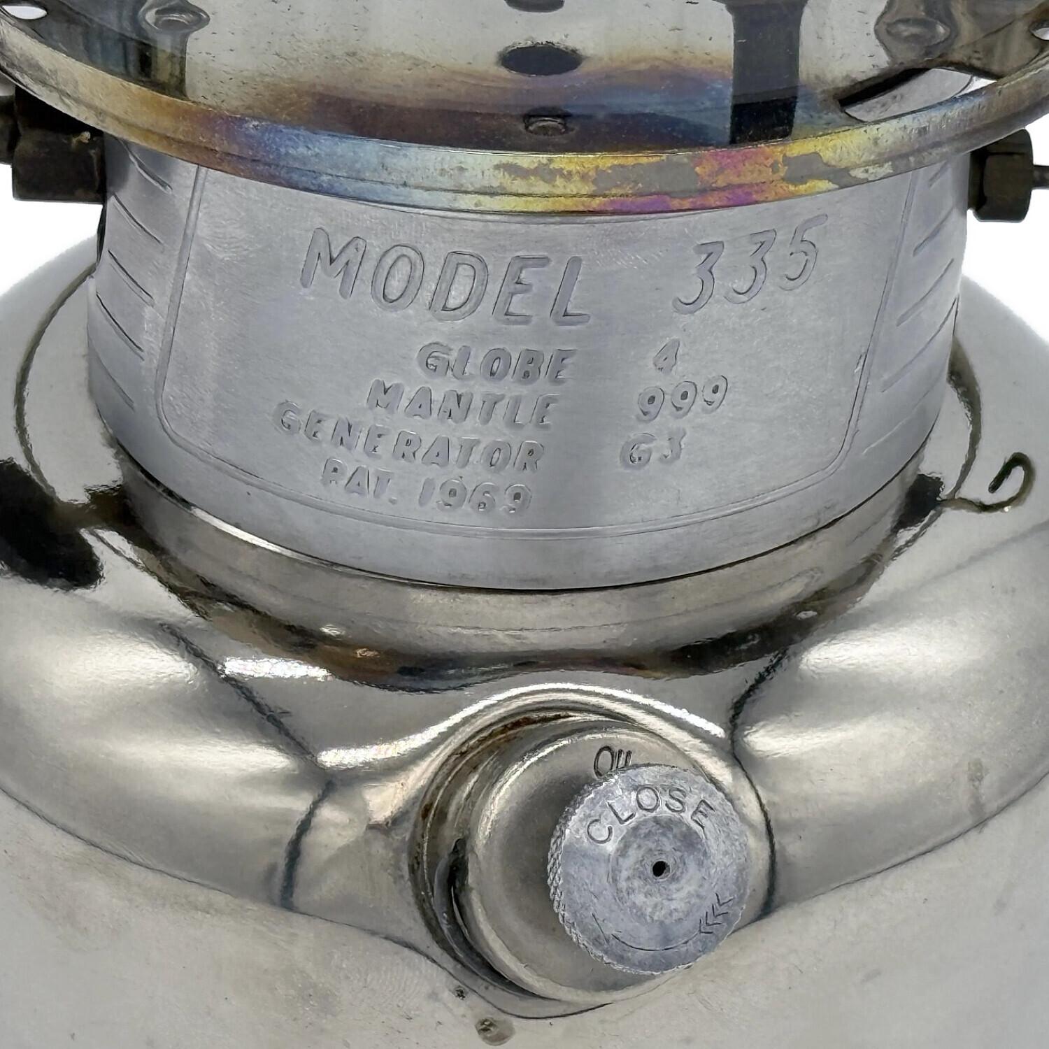 Coleman (コールマン) ガソリンランタン カナダ製 335 メッキタンク