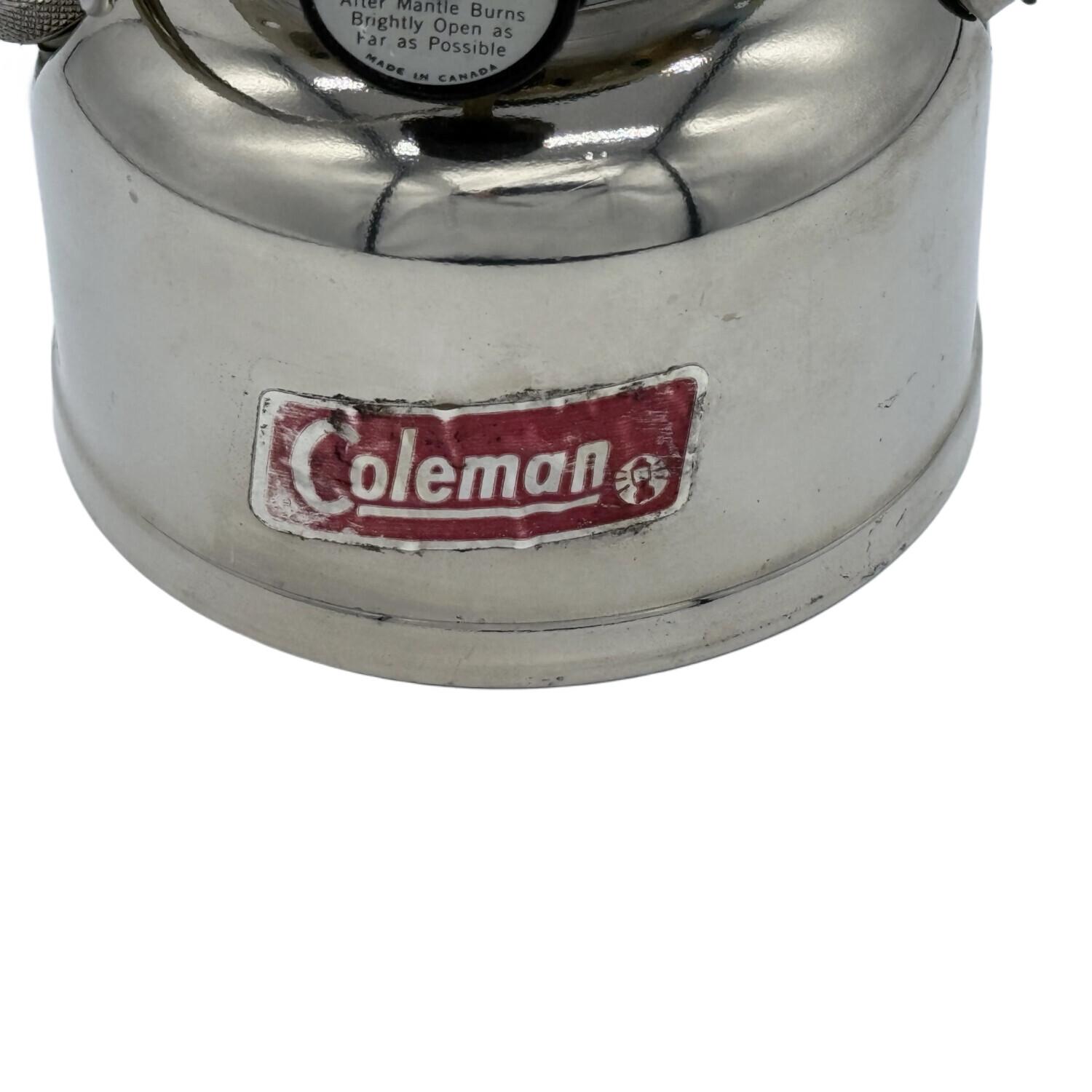 Coleman (コールマン) ガソリンランタン カナダ製 335 メッキタンク