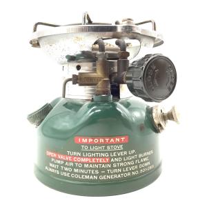 Coleman (コールマン) ガソリンシングルバーナー 特殊形状ジェネレーター※リコール品のため観賞用として 501 スポーツスターストーブ 1962年6月 ヴィンテージ