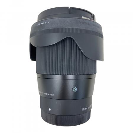 SIGMA (シグマ) 単焦点レンズ 16mm F1.4 DC DN｜トレファクONLINE