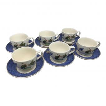 Wedgwood (ウェッジウッド) カップ&ソーサー サラズガーデン 6Pセット