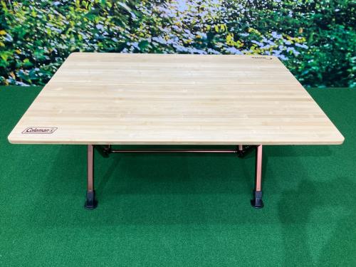 Coleman (コールマン) アウトドアテーブル 2000017006 約99×70×40/60（h）cm バンブーラウンジテーブル/100