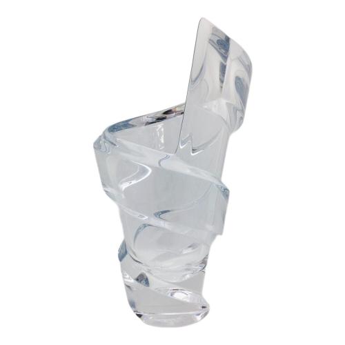 Baccarat (バカラ) フラワーベース スパイラル 箱付