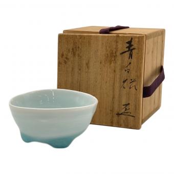 小山冨士夫（古山子） 青白磁 盃