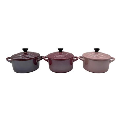 LE CREUSET (ルクルーゼ) ミニココットセット スペシャルエディション 3Pセット