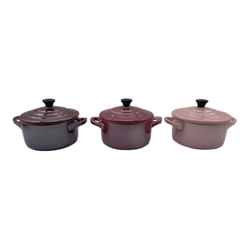 LE CREUSET (ルクルーゼ) ミニココットセット スペシャルエディション 3Pセット