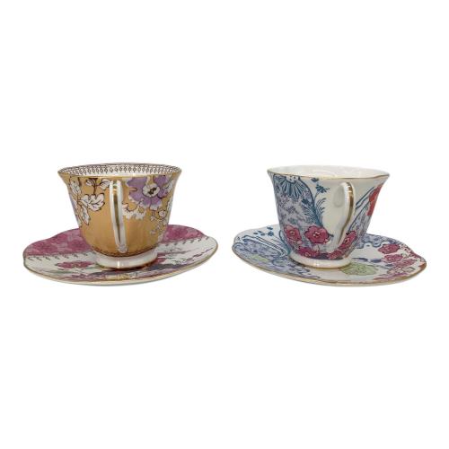 Wedgwood (ウェッジウッド) カップ&ソーサー バタフライブルーム 2Pセット