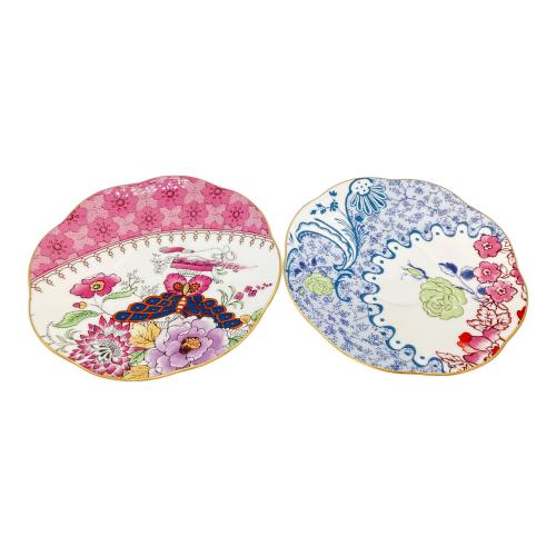 Wedgwood (ウェッジウッド) カップ&ソーサー バタフライブルーム 2Pセット