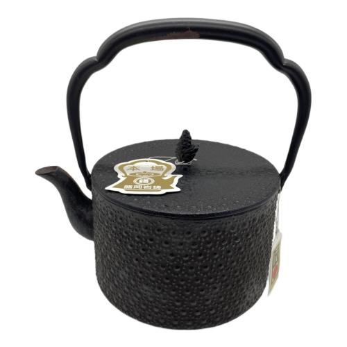 南部鉄器 (ナンブテッキ) 鉄瓶 寸胴亀甲