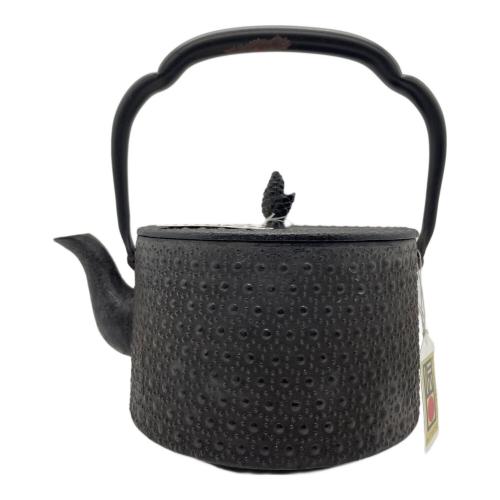 南部鉄器 (ナンブテッキ) 鉄瓶 寸胴亀甲