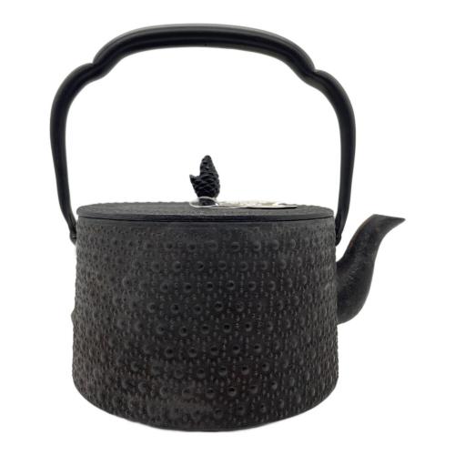 南部鉄器 (ナンブテッキ) 鉄瓶 寸胴亀甲