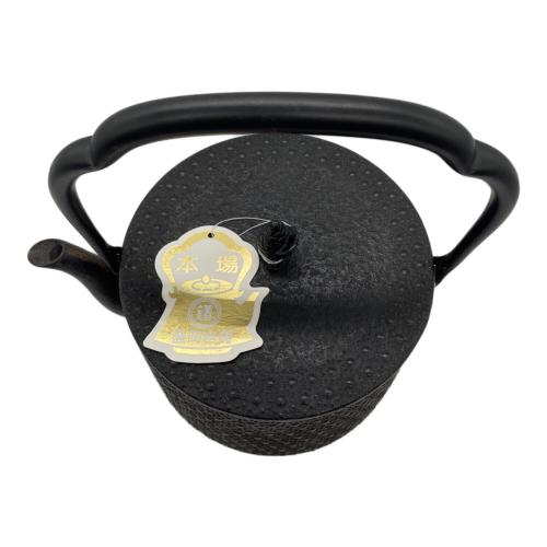 南部鉄器 (ナンブテッキ) 鉄瓶 寸胴亀甲