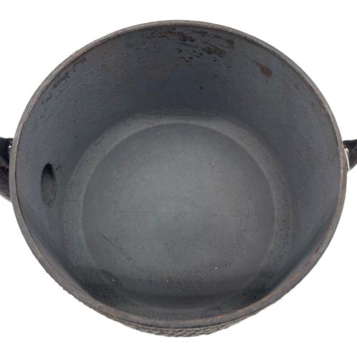 南部鉄器 (ナンブテッキ) 鉄瓶 寸胴亀甲