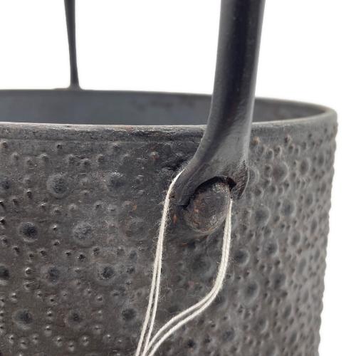 南部鉄器 (ナンブテッキ) 鉄瓶 寸胴亀甲