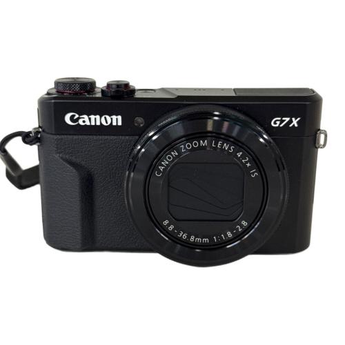 CANON (キヤノン) コンパクトデジタルカメラ 動作確認済み PowerShotG7X MarkⅡ 2020万画素 専用電池 -