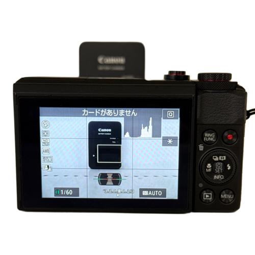 CANON (キヤノン) コンパクトデジタルカメラ 動作確認済み PowerShotG7X MarkⅡ 2020万画素 専用電池 -