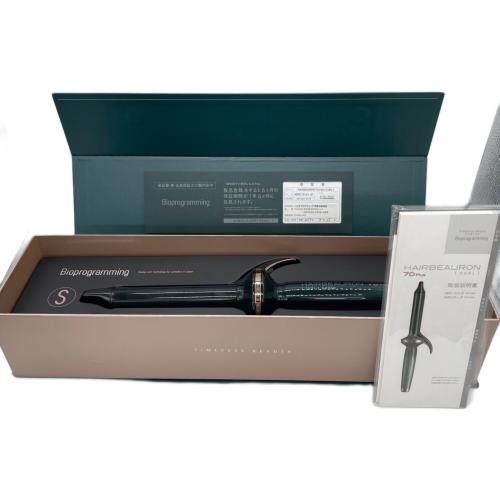 Bioprogramming (バイオプログラミング) ヘアーアイロン HAIRBEAURON 7D Plus CURL HBRCL7D-S/L-JP 動作確認済み