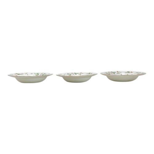 Wedgwood (ウェッジウッド) スーププレート ワイルドストロベリー 3Pセット