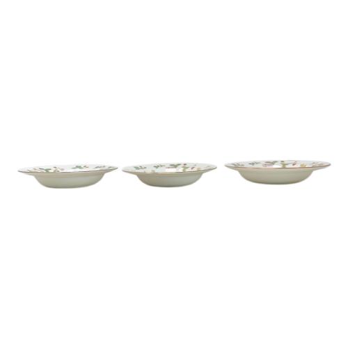Wedgwood (ウェッジウッド) スーププレート ワイルドストロベリー 3Pセット