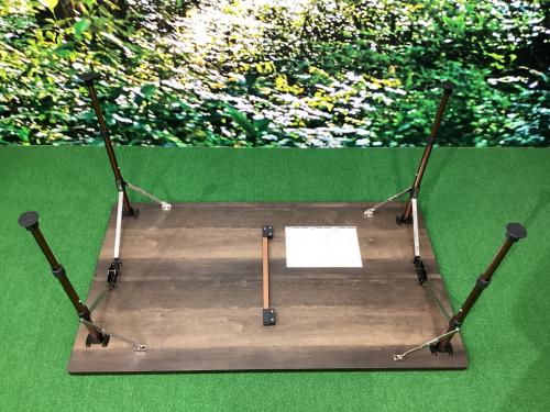 Coleman (コールマン) アウトドアテーブル 2000033137 約120×70×70/60/44(h)cm ブラウン バタフライテーブル/120