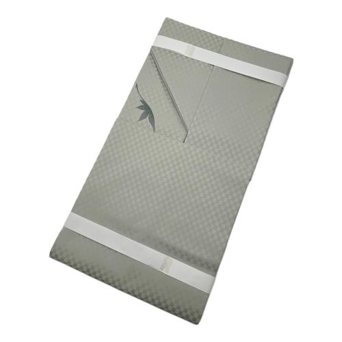 名古屋帯　紅葉　グレー　仕立て上がり　和装