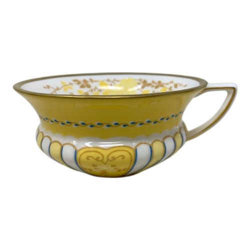 Wedgwood (ウェッジウッド) カップ&ソーサー イエロ-リボン ハーレクイン