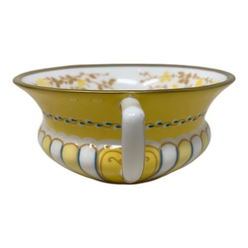 Wedgwood (ウェッジウッド) カップ&ソーサー イエロ-リボン ハーレクイン