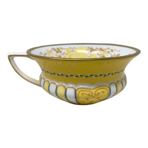 Wedgwood (ウェッジウッド) カップ&ソーサー イエロ-リボン ハーレクイン
