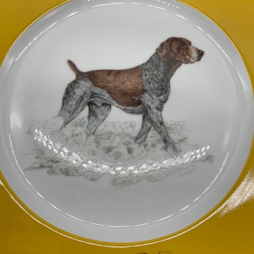HERMES (エルメス) 8角形プレート 犬