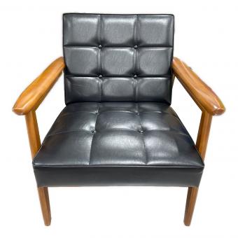 カリモク60 (カリモクロクマル) チェア ブラック 1人掛け W36140BWK Kチェア