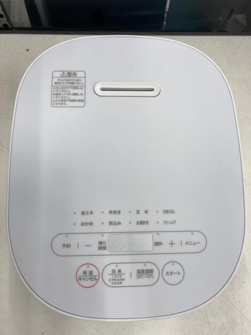 YAMAZEN (ヤマゼン) マイコン炊飯ジャー BKS-55 2022年製 5.5合(1.0L) 程度B(軽度の使用感)