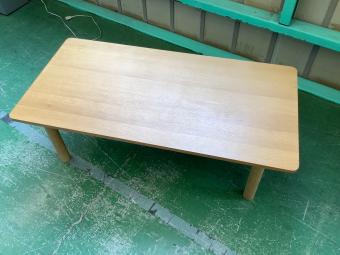 無印良品 (ムジルシリョウヒン) 木製テーブル ナチュラル オーク材
