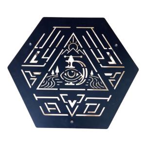 ANCAM (アナキャン) アウトドアテーブル ブラック メタヘキテL DEVISE別注バージョン