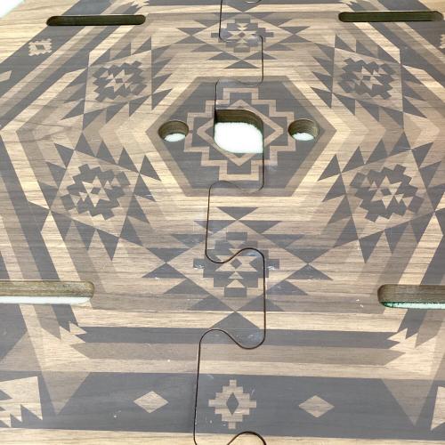 The Arth (ザァ～ッス) アウトドアテーブル ブラウン ヘキ子 クルンドル