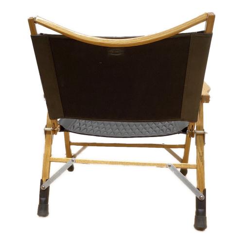 Kermit chair (カーミットチェア) アウトドアチェア DIA JACKET,ヒジラク,ノビタブラック付 ブラック カーミットチェアワイドカスタム(オーク)