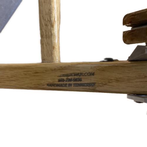 Kermit chair (カーミットチェア) アウトドアチェア DIA JACKET,ヒジラク,ノビタブラック付 ブラック カーミットチェアワイドカスタム(オーク)