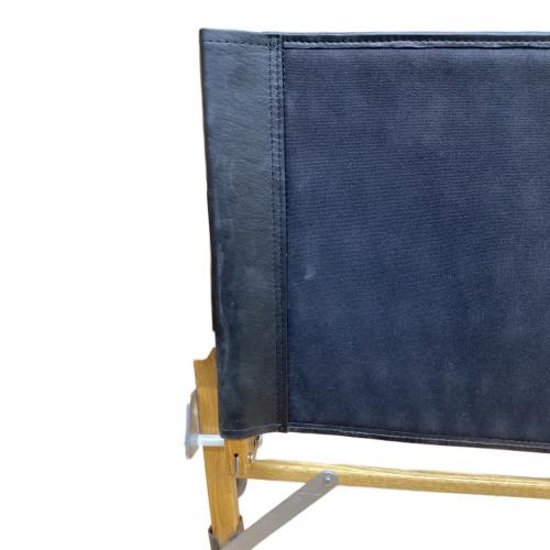 Kermit chair (カーミットチェア) アウトドアチェア DIA JACKET,ヒジラク,ノビタブラック付 ブラック カーミットチェアワイドカスタム(オーク)