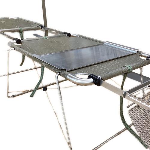 hxo design (エイチエックスオーデザイン) アウトドアテーブル モジュラーテーブル ※ストレージトレイストッパー欠品 hxo Standard Green Set