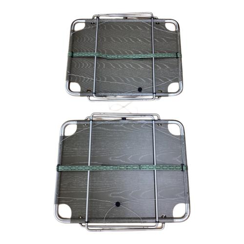 hxo design (エイチエックスオーデザイン) アウトドアテーブル モジュラーテーブル ※ストレージトレイストッパー欠品 hxo Standard Green Set