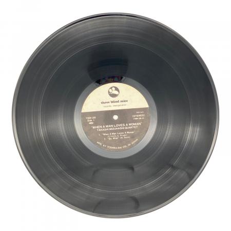 水橋孝 Quartet+2 レコード When A Man Loves A Woman tbm-28