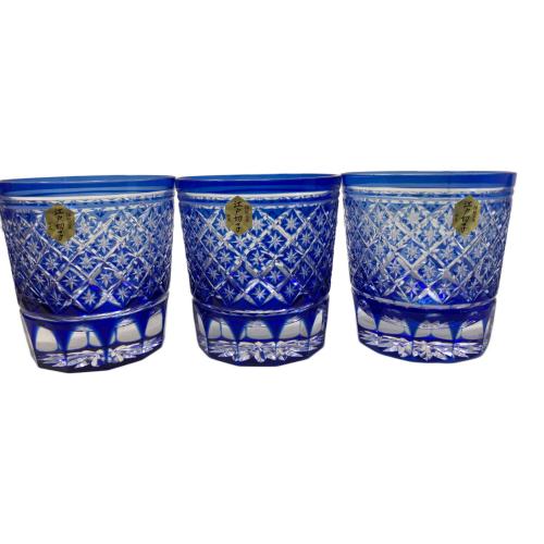 彩鳳 (サイホウ) ロックグラス　江戸切子　硝子工房