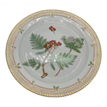 ROYAL COPENHAGEN (ロイヤル・コペンハーゲン) プレート ナナカマド 39㎝ Sobus Fennica Kalm 1985-1991年製 フローラダニカ
