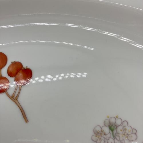 ROYAL COPENHAGEN (ロイヤル・コペンハーゲン) プレート ナナカマド 39㎝ Sobus Fennica Kalm 1985-1991年製 フローラダニカ